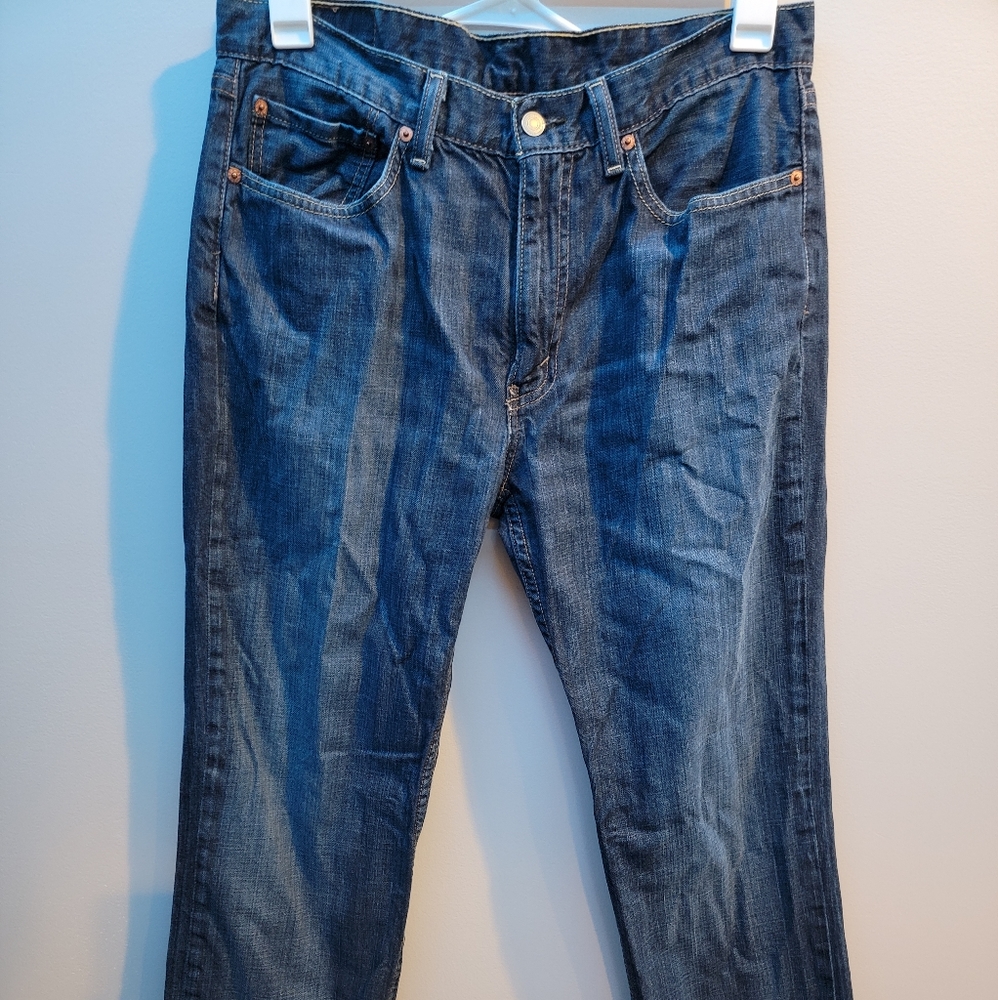 Mens Levi Strauss 514 Denim Jeans W34 L32
